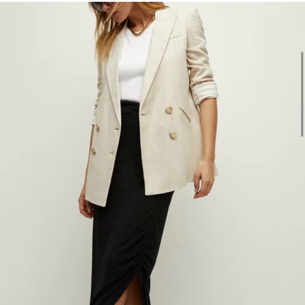 Veronica Beard Cream Blazer